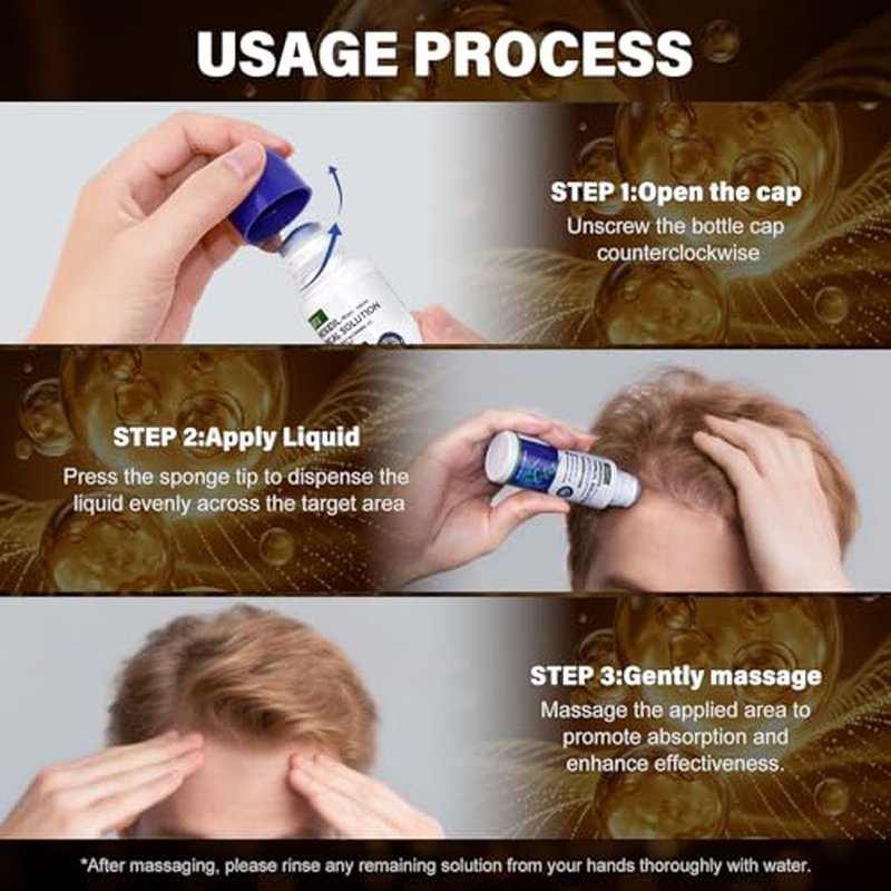 5% Minoxidil Hair Growth Serum for Men & Women - 4-Month Supply