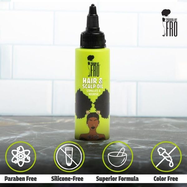Pardon My Fro Hair & Scalp Oil - 2 fl oz
