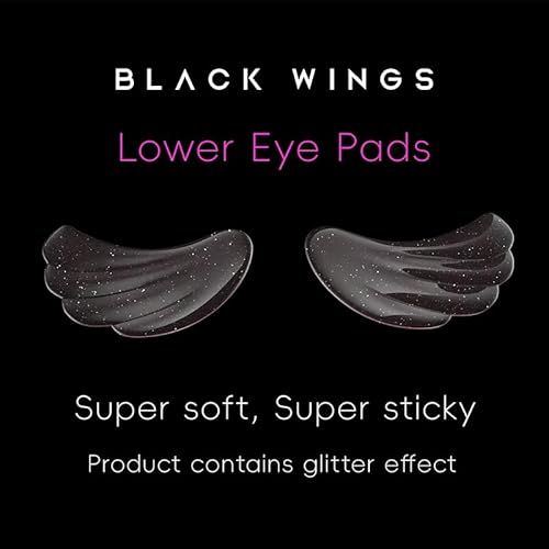 BLACKWINGS Lower Eye Patch Eyelash Perming Curler Lift Pads Eyelash Perm Pads Rods for LashLift Silicone for Eyelashes Makeup Beauty Tool Permanent