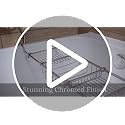 Expandable Brass Bathtub Caddy with Chrome Finish