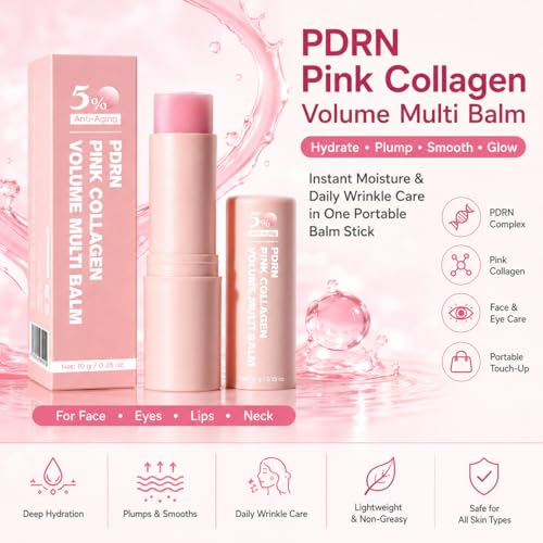PDRN Pink Collagen Volume Balm Stick, 0.35 oz