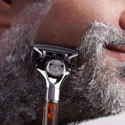 Cremo Astonishingly Superior Tortoise Shell (Horn) Razor Kit (Packaging May Vary)