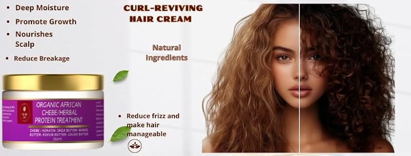 MAKOF BEAUTY Chebe Deep Conditioner - Nourishing Protein Treatment 8oz