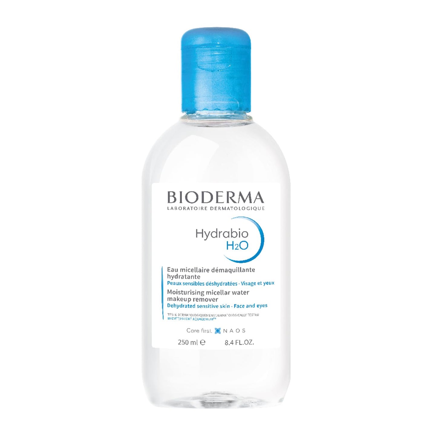 Bioderma - Hydrabio H2O - Micellar Water - Cleansing and Make-Up Removing - for Dehydrated Sensitive Skin , 8.45 Fl Oz (Pack of 1)