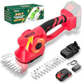 21V Cordless Hedge Trimmer & Grass Trimmer 2-in-1