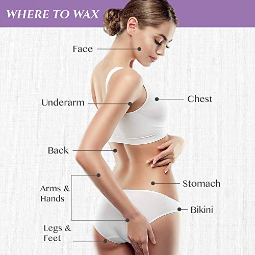 Satin Smooth Waxing Duo: Zinc Oxide Hair Removal Wax and Cool Aloe Vera Skin Soother Gel