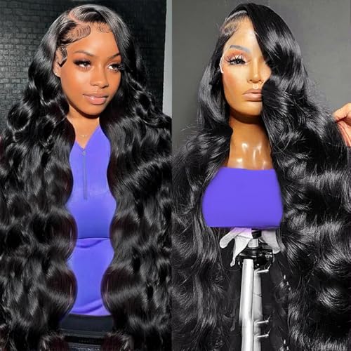 26 Inch Body Wave Lace Front Wig 13x4 HD 200 Density