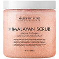 Himalayan Pink Salt Body Scrub Exfoliator, 10 Oz