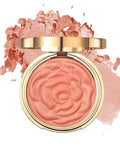 Peach Pink Blush Palette - Silky Shimmer Glow for Cheeks