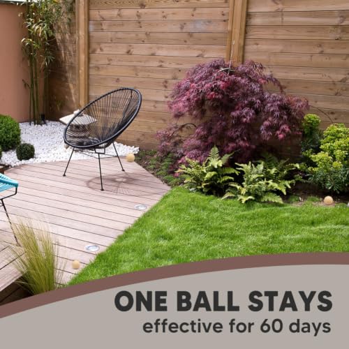 XLCKODY Snake Repellent Balls - 10 Pack for Yard & Garden