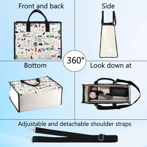 LEVLO Album Merchandise Cosmetic Makeup Bag - Fans Gift Song Tour Concert Merch Zipper Pouch Bag (13 x 22LT)