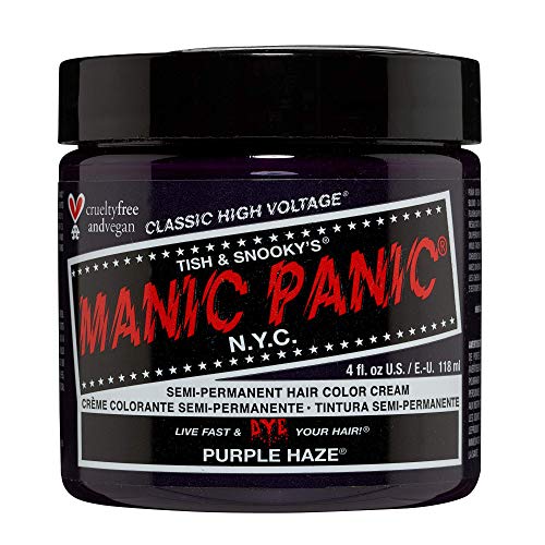 MANIC PANIC Purple Haze Semi Permanent Hair Dye 4oz