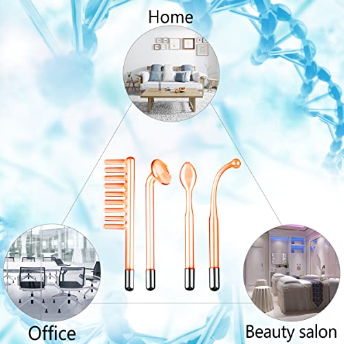 FAZJEUNE High Frequency Facial Wand - Skin Care Tool Kit