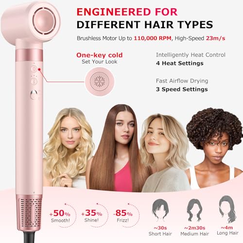 MESCOMB 5-in-1 Hot Air Styler & Hair Dryer Brush