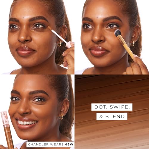 tarte creaseless creamy full-coverage concealer - 16N fair-light neutral (fair to light skin with a balance of warm & cool undertones) - full size