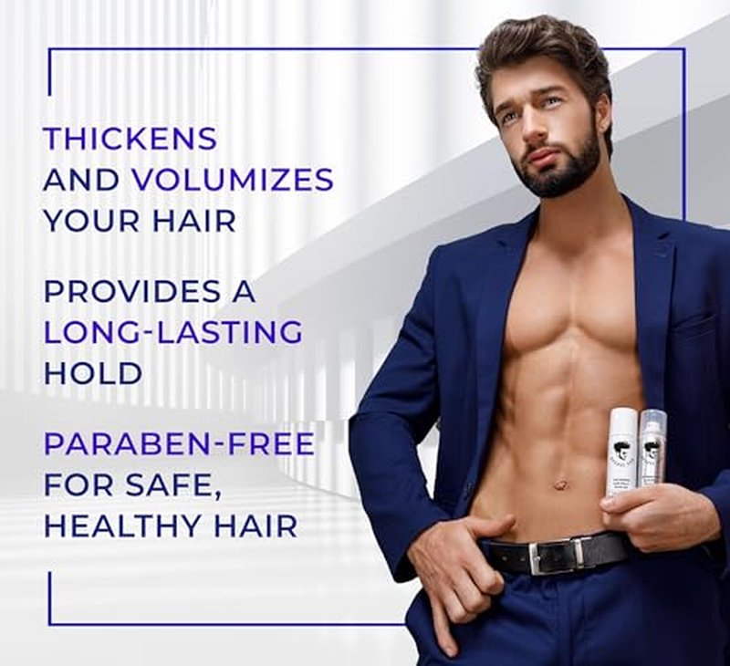 Avenue Man Hair Thickening Spray for Men - Travel Size 1.76 oz