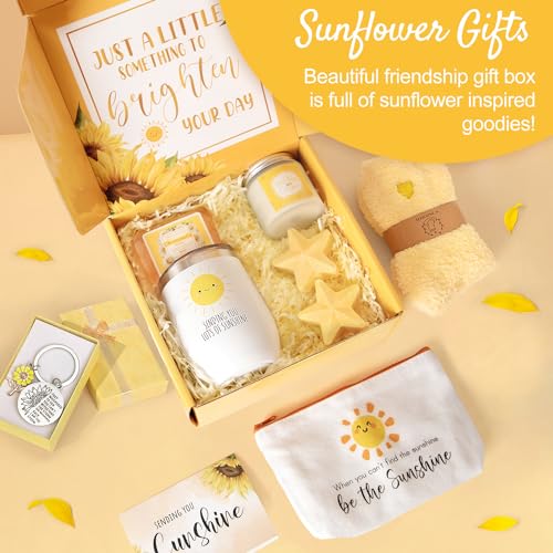 Get Well Soon Gift Basket for Women, 9pc Care Package