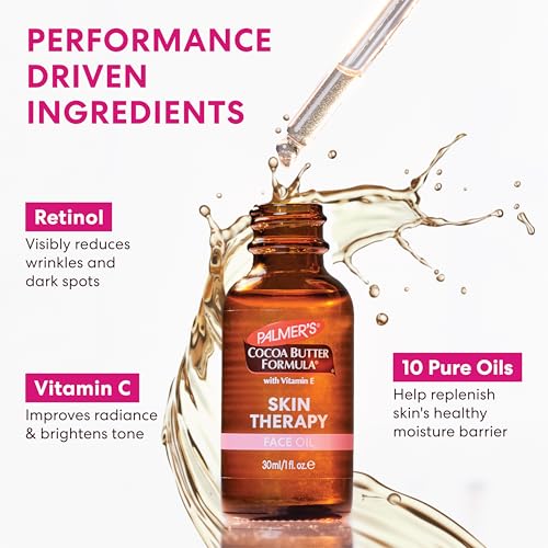 Palmer's Cocoa Butter Face Oil with Retinol & Vitamin C, 1 Fl Oz