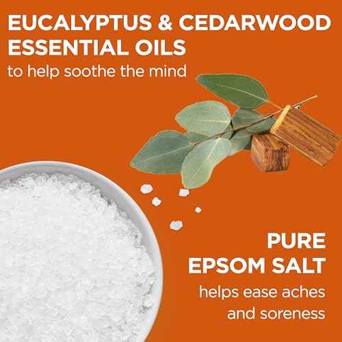 Dr Teal's Epsom Salt Magnesium Soak, Cozy Fireside, 3 lbs