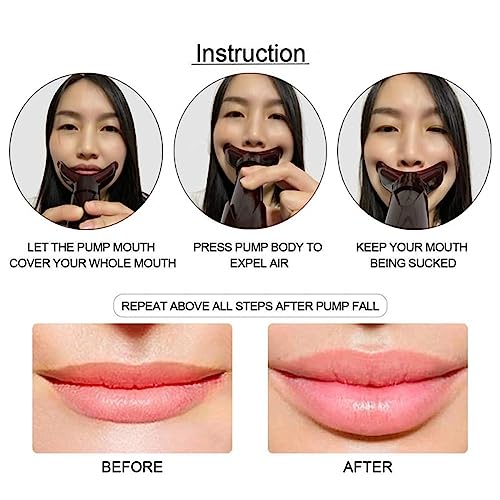 Manual Lip Plumper with Self-Suction Technology