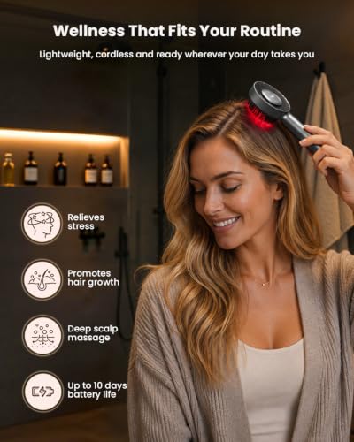 Breo Scalp 3L Laser Hair Growth Comb 650nm Infrared