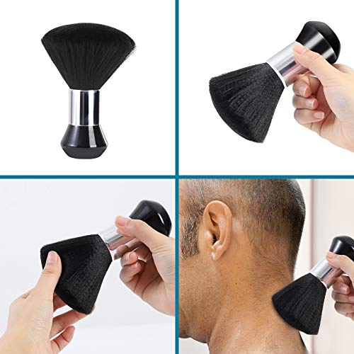 Professional Hair Cutting Cape with Neck Duster Brush - Large Size