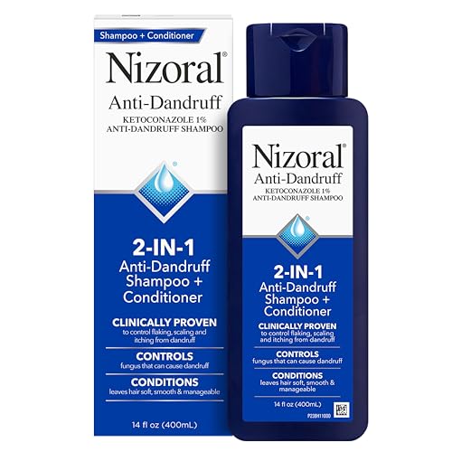 Nizoral Anti-Dandruff Shampoo & Conditioner, 1% Ketoconazole, 14 Oz