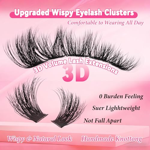 150D DIY Lash Clusters Kit with Bond, Seal & Tools