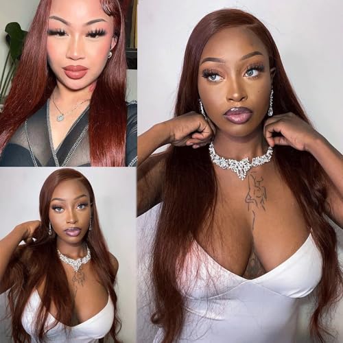 Brazilian Straight Human Hair Bundles Color 33 - 24, 26, 28 Inch