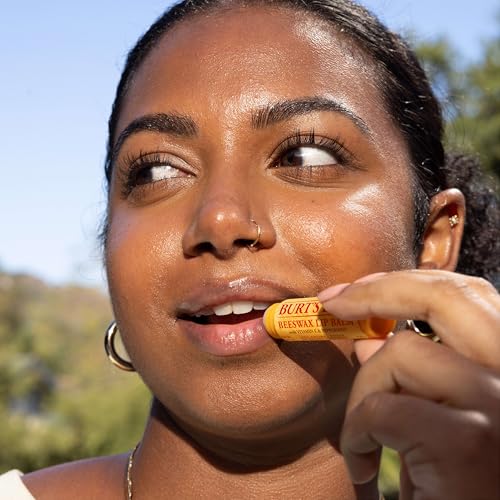 Burt's Bees Beeswax Lip Balm with Peppermint, 4-Pack