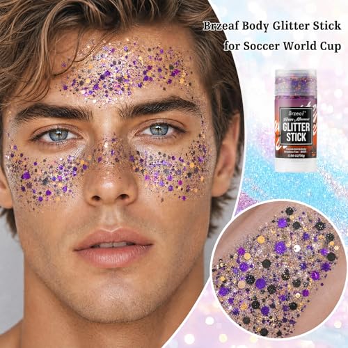 Body Glitter Stick - Waterproof Face & Hair Shimmer