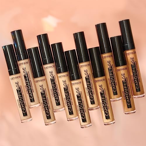 Catrice | Liquid Camouflage High Coverage Concealer | Ultra Long Lasting Concealer | Oil & Paraben Free | Cruelty Free (007 | Natural Rose)