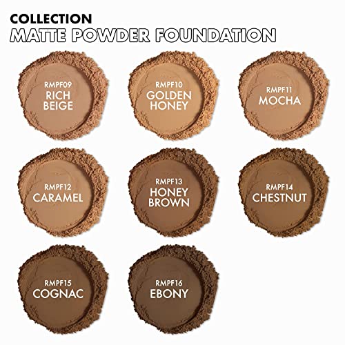 Ruby Kisses Matte Powder Foundation, 8 Shades, Full Coverage