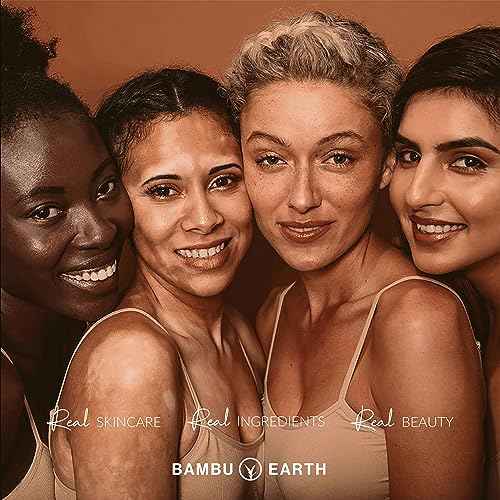 Bambu Earth Daily Cleansing Oil and Makeup Remover for All Skin Types - Vegan Facial Cleanser for Removing Dirt and Excess Oil 1.8 oz