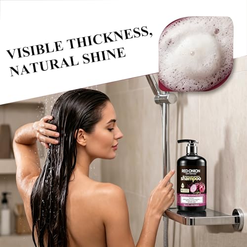 Onion Shampoo for Hair Growth & Anti-Hair Loss - 500ML