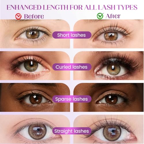 Metal Wand Mascara Waterproof 3D Curling Long Lasting