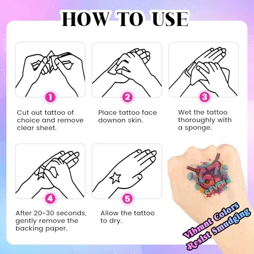 180PCS - 6 7 Temporary Tattoos, 6 7 Birthday Decorations, 67 Valentines Gift, Drip Baseball Temporary Tattoos, Ice Cream Drip Party Decorations, Baseball Drip Party Gift 15 Sheets 60 Styles