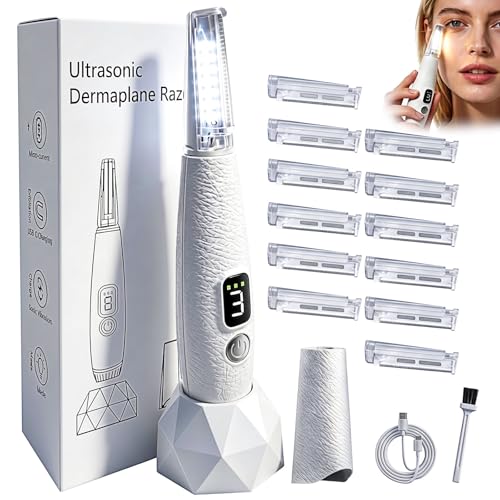 Sonic Dermaplane Razor for Women | 3 Speed LED Hair Remover