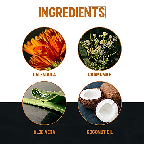 Woody's Aftershave for Men Tonic ? Soothing After Shave with Aloe Vera, Calendula & Chamomile to Reduce Irritation, Post Shave, 6.3 fl oz
