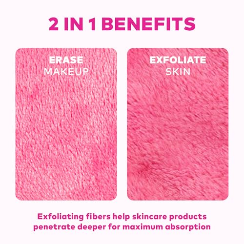 MakeUp Eraser PRO - Reusable Makeup Remover Cloth, Original Pink
