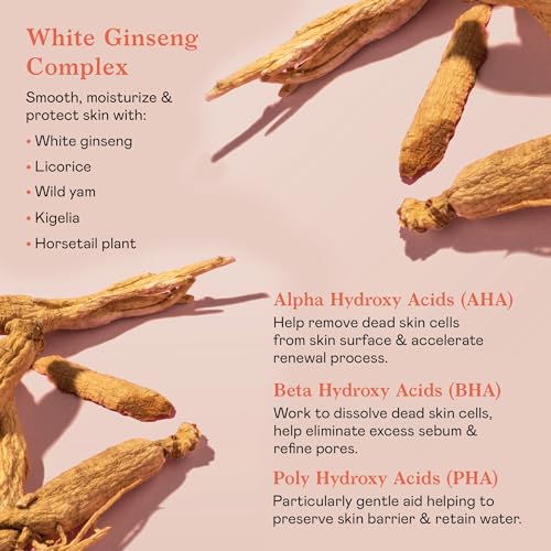 Erborian Skin Hero, Facial Peel with White Ginseng Complex - Home Face Peel Mask Retexturizes, Transforms Texture & Appearance of Fine Lines - Reduces Pores & Imperfections - Korean Skincare - 1.8 Oz