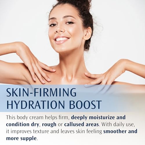 Crystal Peel Hydrating Body Cream for Dry Sensitive Skin, 6 Fl Oz