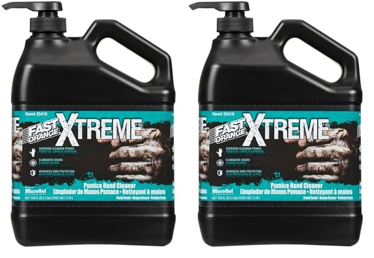 Fast Orange 25419 Xtreme Fresh Scent Pumice Hand Cleaner (Pack of 2)