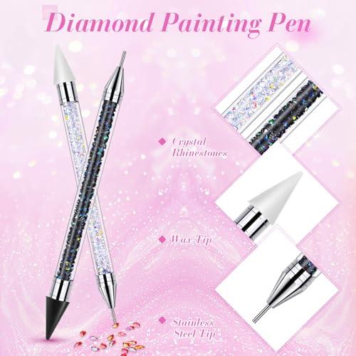 Tatuo Dual-Ended Rhinestone Picker Tool Kit – 2 Pcs Wax Pens