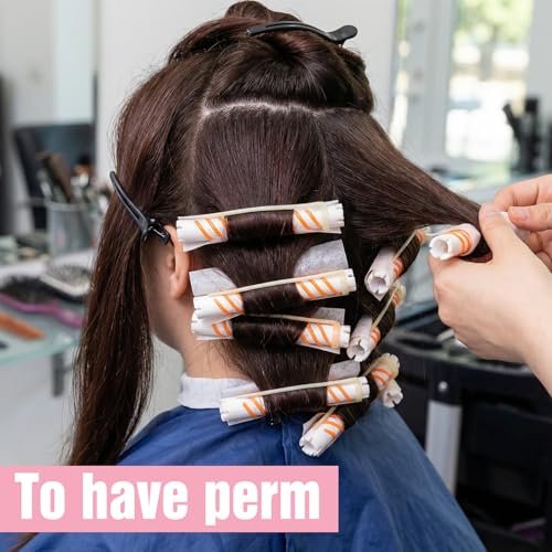 240 Pcs Hair Perm End Papers, 2 Sizes Heat-Resistant