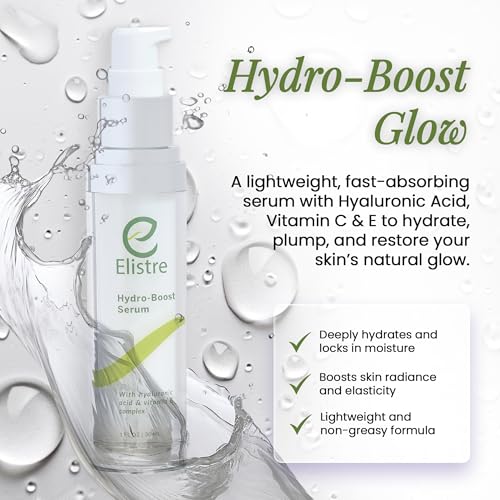 Hydro-Boost Facial Serum with hyaluronic acid and Vitamin E complex