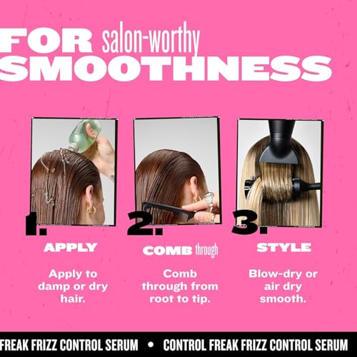 TIGI Control Freak Anti-Frizz Hair Serum, 8.62 fl oz