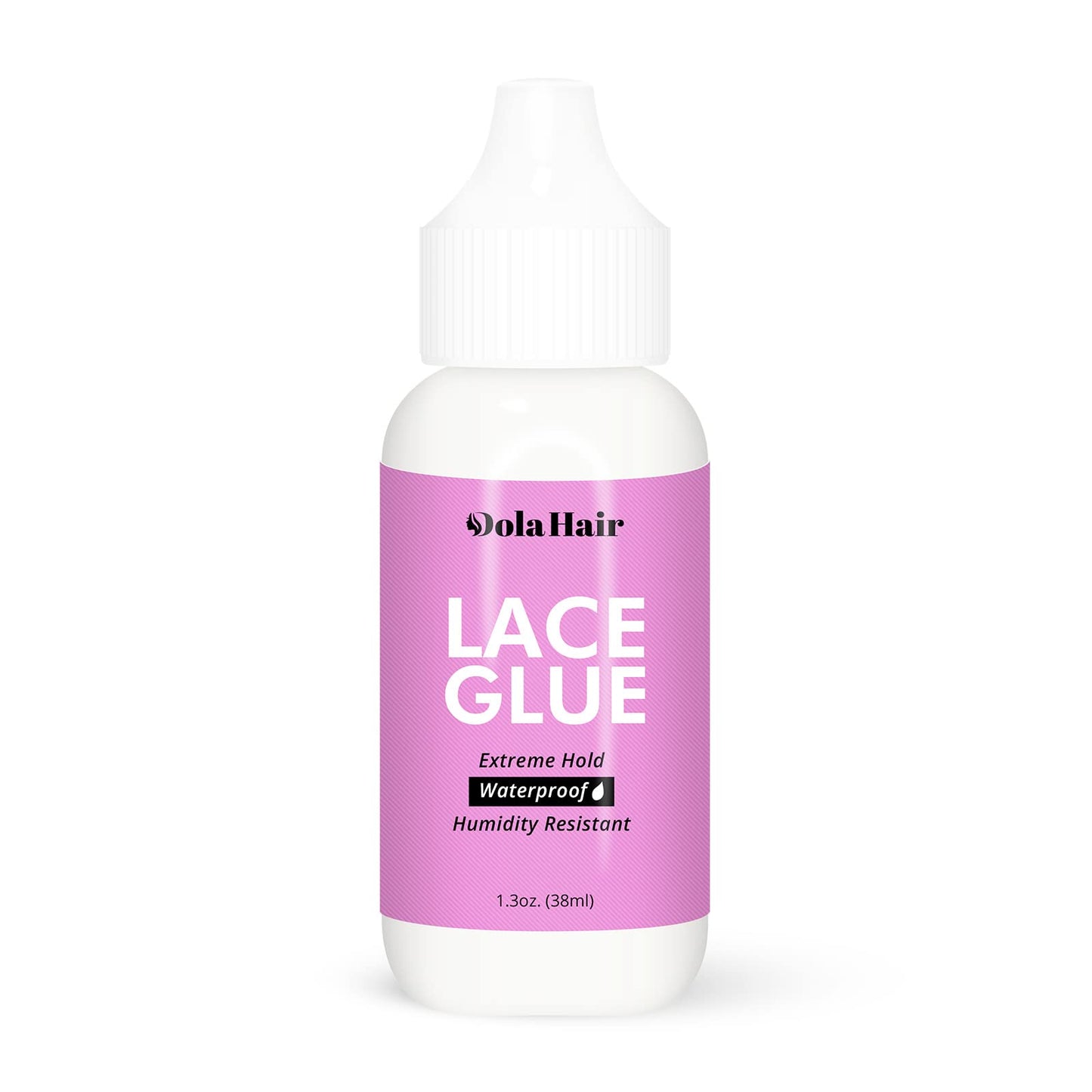 Dolahair Lace Glue for Wigs, Wig Glue for Front Lace Wig Waterproof Super Hold Hair Glue for Weave, Invisible Hair Bonding Glue Extreme Hold for Hair Systems