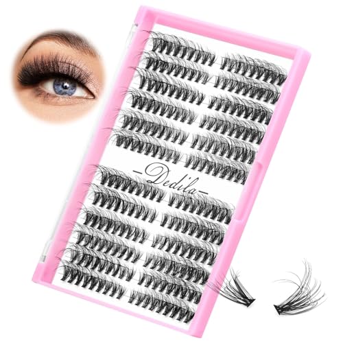 40D Fluffy Cluster Lashes 10-18mm Mixed Length Black