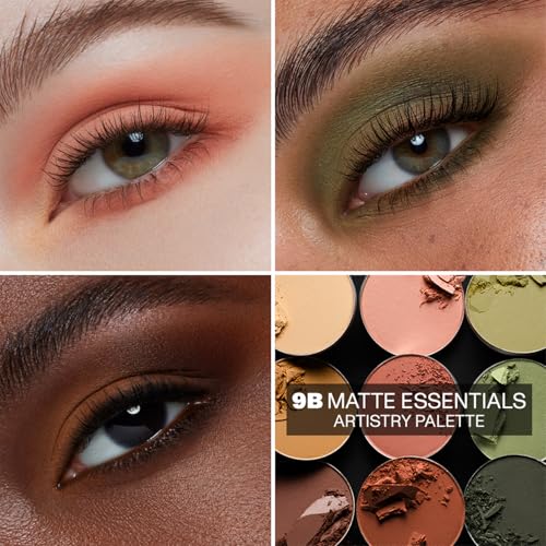 Morphe 9B Matte Essentials Eyeshadow Palette - 9 Warm Neutrals